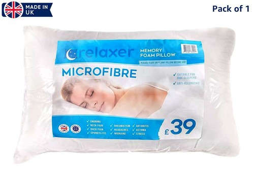 Microfibre pillow - microfibre,