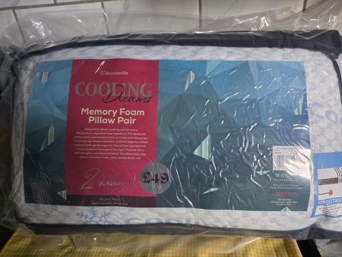 Cooling memory foam pillow - cooling,