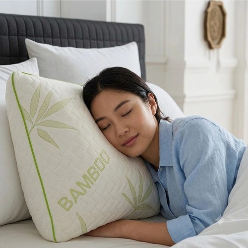 Bamboo memory foam - memory, pillow