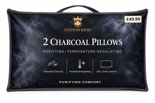 Charcoal memory foam - memory, pillow