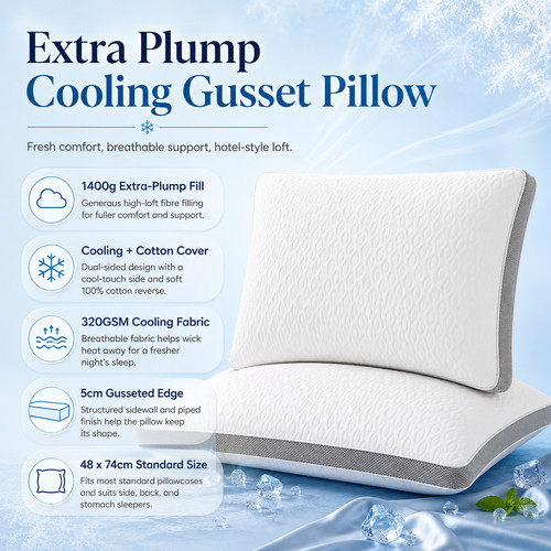 Cooling pillow 1400g - cooling,