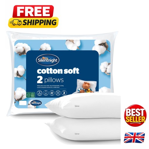 Cooling cotton pillow pair - pillow,